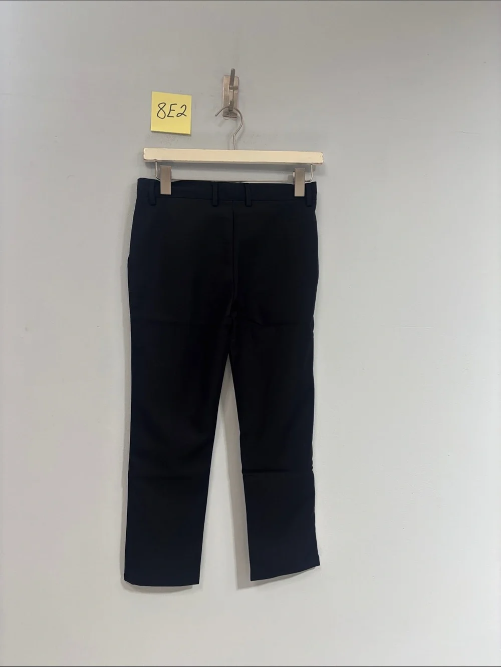 Boys size 8 2 piece black suit